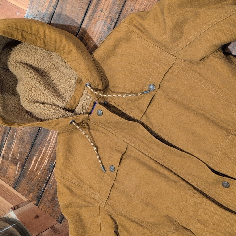 Patagonia Prairie Dawn Insulated Parka Sherpa Lined - Picture 5 of 10